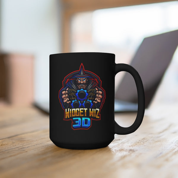 WW3D Black Mug 15oz