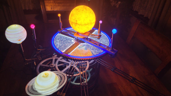Widget Wiz 3D Illuminated Orrery Digital Plans Download